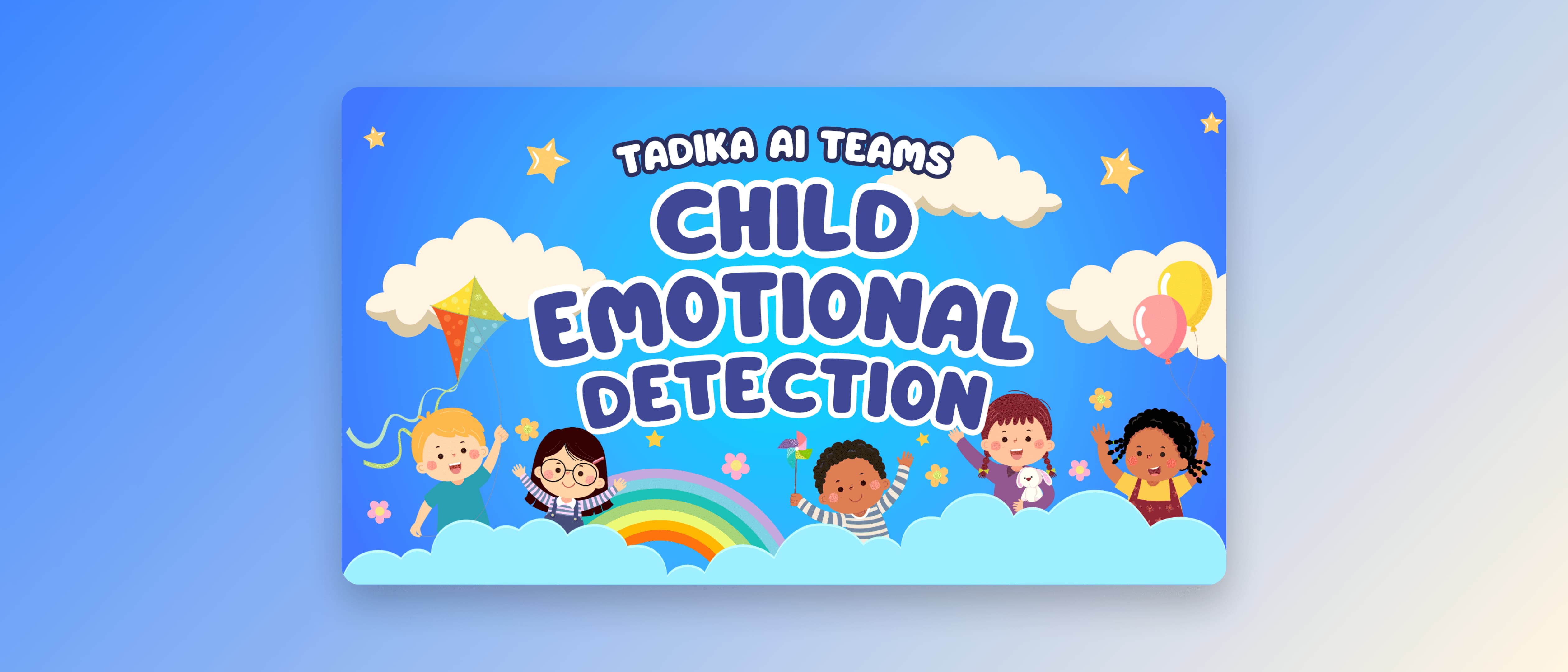 Emotion AI - Computer Vision in Child Emotional Detection System
